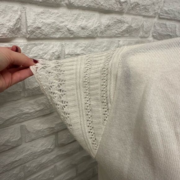 Y2K Crochet Pattered Shrug / Cardigan - Picture 4 of 6